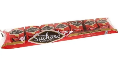 Suchard  rocher lait, 7x35g