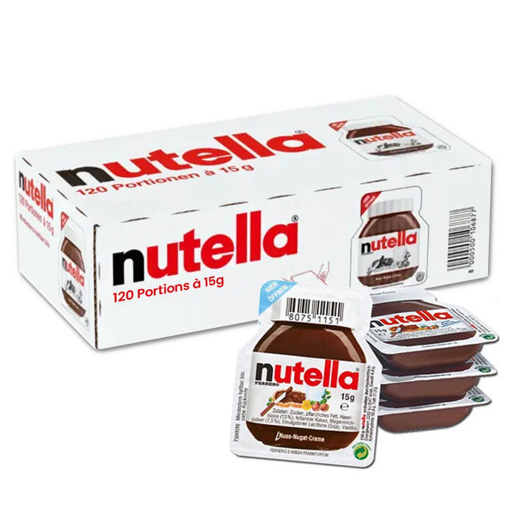 Nutella Carton 120*15 gr 