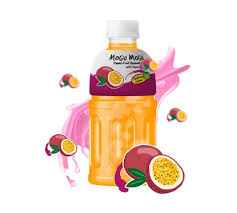 Mogu Mogu Passion Fruit  avec la Noix de Coco Fermentée en Cubes. 320ml  