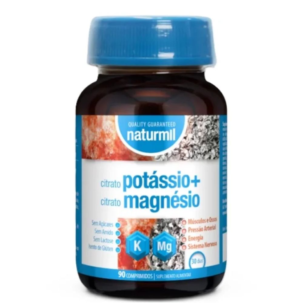 Naturmil Potassium + Magnésium 90 comprimés