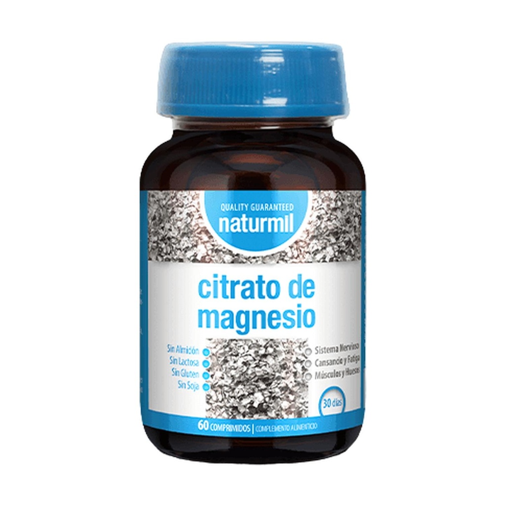 Citrate de Magnésium 60 Comprimés - Naturmil