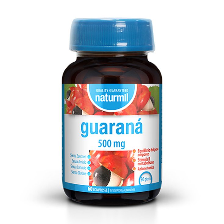 Naturmil Guarana' 60 Cps - improve organic resistance 