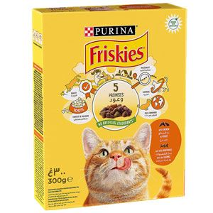 Friskies Cat Chicken Vegetables 300g