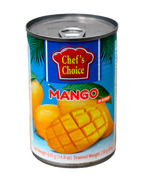 Mangue en conserve au sirop Mangue Choix du Chef, 420 gr