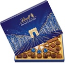 Lindt CHAMPS-ÉLYSÉES Assortiment de Chocolats au Lait, Noirs et Blancs - Pralinés, Croustillants et Onctueux  469gr