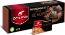 Côte D'Or dark chocolate mignonettes x24 240g