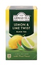 Ahmad Tea Lemon Lime twist Black Tea 20 Bag