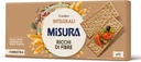 Misura Crackers Integrali Fibrextra | 14% di Fibre e 100% Farina Integrale 385g
