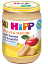 HiPP - pomme-banane + biscuit - from 5 Months 190g