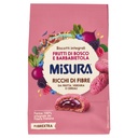 Misura Fibrextra fourrés aux fruits rouges et à la betterave, 100 % farine de blé complet, 260 g