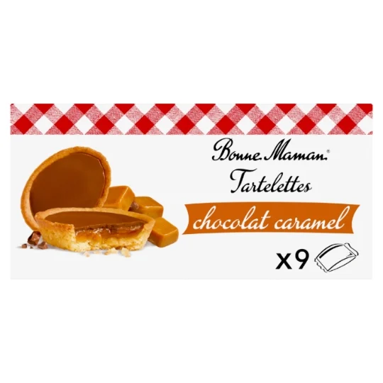 Biscuits Tartelettes Chocolat Caramel BONNE MAMAN 135g