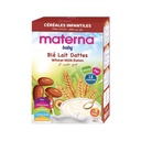 Materna Céréales blé lait dattes 200 gr