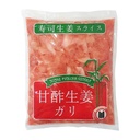 Sushi Ginger 1kg net (gingembre râpé en fines lamelles et mariné dans du vinaigre de riz)